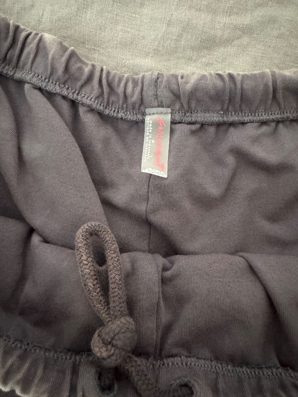 FP Movement High Rise Shorts Charcoal Brown/ Washed Espresso - Picture 3 of 4
